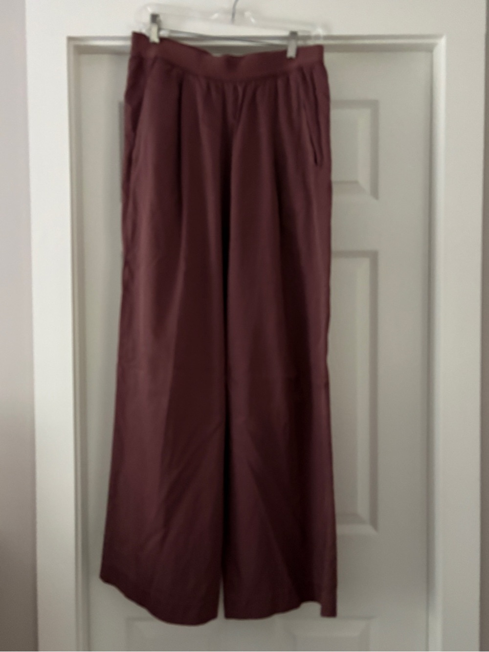 Tibi drapey suiting Wide-Leg Pants in cinnamon
